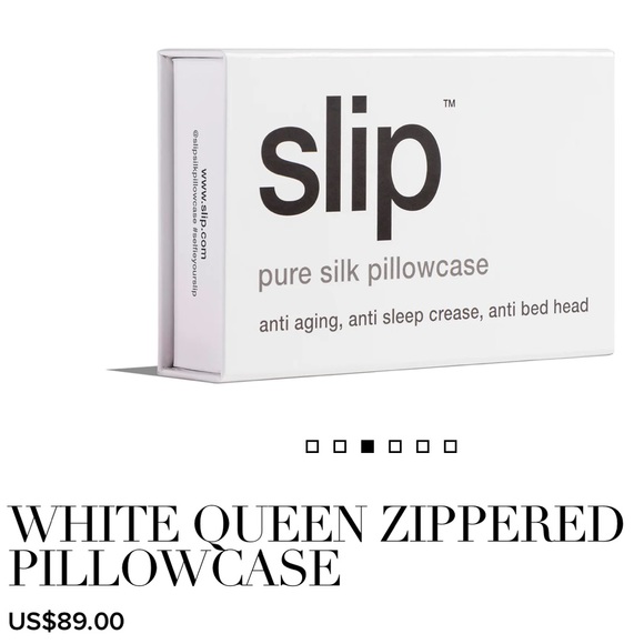 slip Other - SLIP PURE SILK PILLOWCASE - NEW IN BOX - Queen / standard 20"x 30”